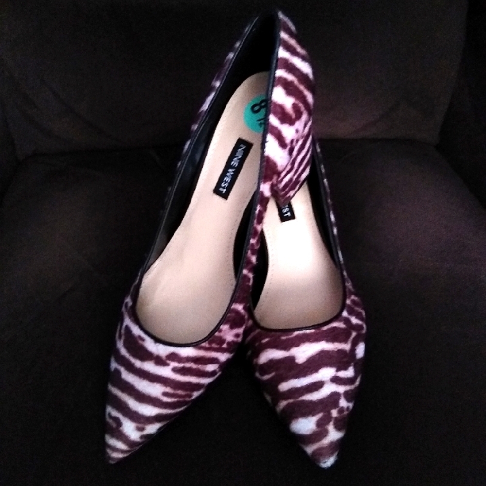 👠$25 Sale! Nine West Animal Print Jolanda Pump